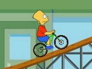 Bart Simpson BMX-ezik